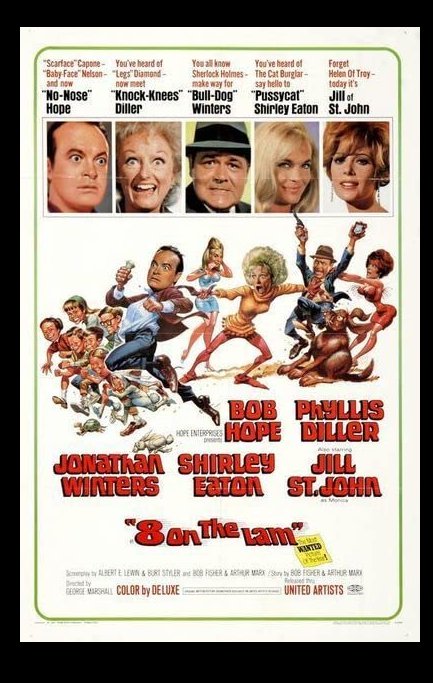 8 On The Lam ( Rare 1967 DVD ) * Bob Hope * Phyllis Diller