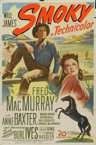 Smoky ( Rare 1946 DVD) * Fred MacMurray * Anne Baxter