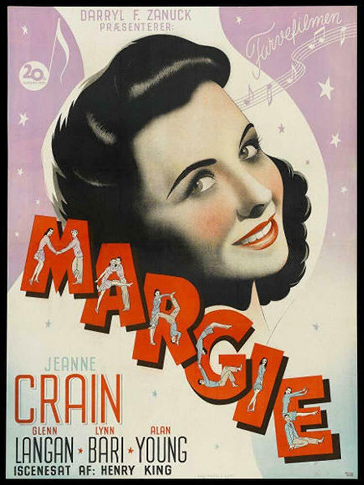 Margie ( Rare 1946 ) DVD * Jeanne Crain * Glenn Langan * Lynn Bari