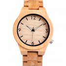 Natural All Bamboo Wood Watches Top Brand Luxury Men Watch