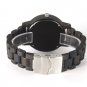 Handmade Unique Wood Quartz Men Watch With Ebony Wood Band Lightweight