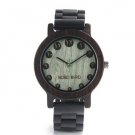 Men Watches Arabic Numerals Display Rose Bamboo Watch as Gift