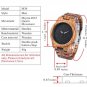 Wooden Watches Man Quartz Watch Lightweight Wood Vintage Wooden Men
