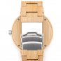 Men's Bamboo Wood Quartz Watch Unique Design Dial With Bamboo Band Wristwatch
