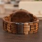 Wood Watch Black for Men Engraved Gift Personal Engraving Available
