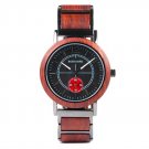 Red Wooden Men Watches Top Brand Luxury Stylish for Gift