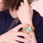 Light Wood Watch Women Luxury Blue Waterproof Quartz Wristwatches Great Gifts