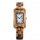 Light Wood Watch Women Luxury White Waterproof Quartz Wristwatches Great Gifts