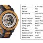 Green Sandalwood Automatic Mechanical Watches Male Luxury Wooden Men Watch Gift