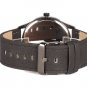 Top Luxury Brand Quartz Watch Business Military Men Watches Leather Black
