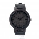 Men's Watches Retro Japan Quartz Movement Wood Watch Real Leather Band