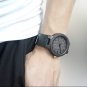 Men's Watches Retro Japan Quartz Movement Wood Watch Real Leather Band