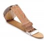 Wooden Quartz Men Watches Casual Leather Strap Analog Watch