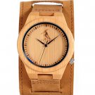 Men's Luxury Brand Designer Watch Vintage Wood Watches Leather Band Quartz Watches