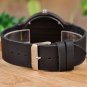 Men Watch Minimalist Original Wooden Watches Glassic Black Wristwatch as Gift
