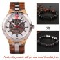 Luxury Mechanical White Watch Men Water Resistant Stainless Steel Automatic Watch
