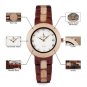 Wood Watch Female Rose Sandal Minimal Dress Quartz Wristwatch Top Brand Luxury
