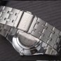 Mens Watch Stainless steel Casual Business Watches Analog White