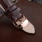Women's Watches Ladies Leather Band Fashion Quartz-Watches Brown White Dial