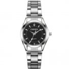 Fashion Watches Women Ladies Rhinestone Quartz Black Watch Women's