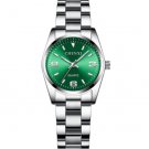 Women Watches Ladies Fashion Green Luxury Brand Dress Wristwatches Quartz Analog Women Watches Ladies Fashion Green Luxury Brand Dress Wristwatches Quartz Analog