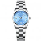 Women Watches Ladies Fashion Light Blue Luxury Brand Dress Wristwatches Quartz Analog Women Watches Ladies Fashion Light Blue Luxury Brand Dress Wristwatches Quartz Analog