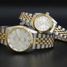 Best Couple Steel Band Quartz Watch White Watches Fashion Lovers Watches