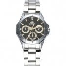 Watches Ladies Quartz Watch Black Elegant Stainless Steel Wristwatches Girl Clock