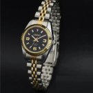 Woman Watches Fashion Black Stainless Steel Quartz Watches Luxury Brand