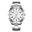 Luxury Watch Men White Fashion Waterproof Men's Watches Quartz
