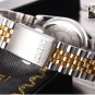 Watches Men Analog Quartz Watches Golden Waterproof Stainless Steel