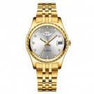 Women Fashion Watches Ladies Golden White Wrist Luxury Brand Women's Quartz Wristwatches
