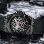 Men Watches Leather Brand Luxury Black Luminous Men Business Wrist Watch