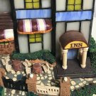 Tiffany Style Stained Glass House Lodge Inn Lamp Night Light Lighted
