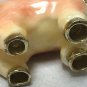 Hidden Treasures Pewter Enamel Farm Horse Trinket holder