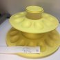 Tupperware two tier deviled egg tray with center filling container