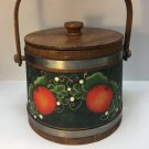 Basketville Putney Vermont firkin bucket cask pail apples