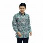 Elegant batik shirt, long sleeve