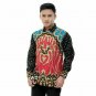 Elegant batik shirt, long sleeve