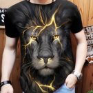 Tiger image distribution shirt
