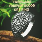 TWINFLAME FOREVER LOVE BLOOD ORE RING RELATIONSHIP MARRIAGE WIFE TRUE SOULMATE