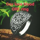GAY LOVE BLOOD ORE RING GAY MARRIAGE RELATIONSHIP FRIENDS INTO TRUE LOVE