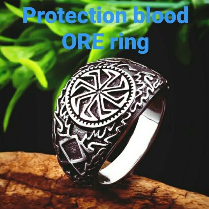 PROTECTION BLOOD ORE RING PROPET SPELL RING KIT SAFE PROTECTION FEOM ENEMY