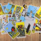 RIDER WATIE ORIGINAL TAROT  CARDS DECK 78 CARDS REGULAR SIZE+ INSTRUCTIONS