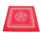 TAROT TABELCLOTH FOR TAROT READINGS RED TABEL CLOTH FOR TAROT