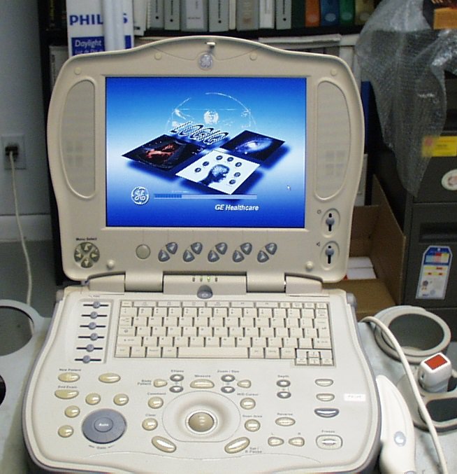 GE LogiqBook XP ultrasound