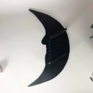 Vintage handmade wooden crescent moon stairway shelf  24” x 12”