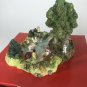 1998 Liberty Falls Old Swimming Hole Miniature Christmas Village
