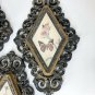 1976 Burnwood Butterfly Wall Decor