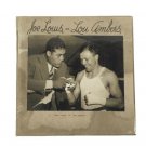 Joe Louis & Lou Ambers Original Photograph